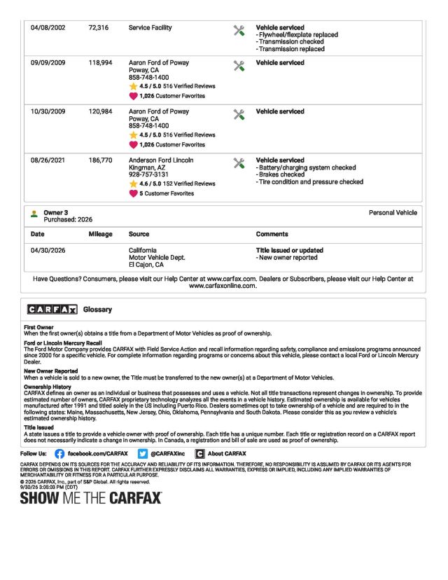 CARFAX Vehicle History Report for this 1997 FORD F-250 XL_ 1FTHW26F4VEB35520_Page_3.jpg