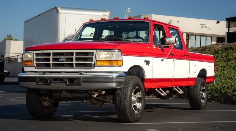 1997 Ford F-250 HD XLT Crew-Cab Short-Bed 4×4 Headed to Auction